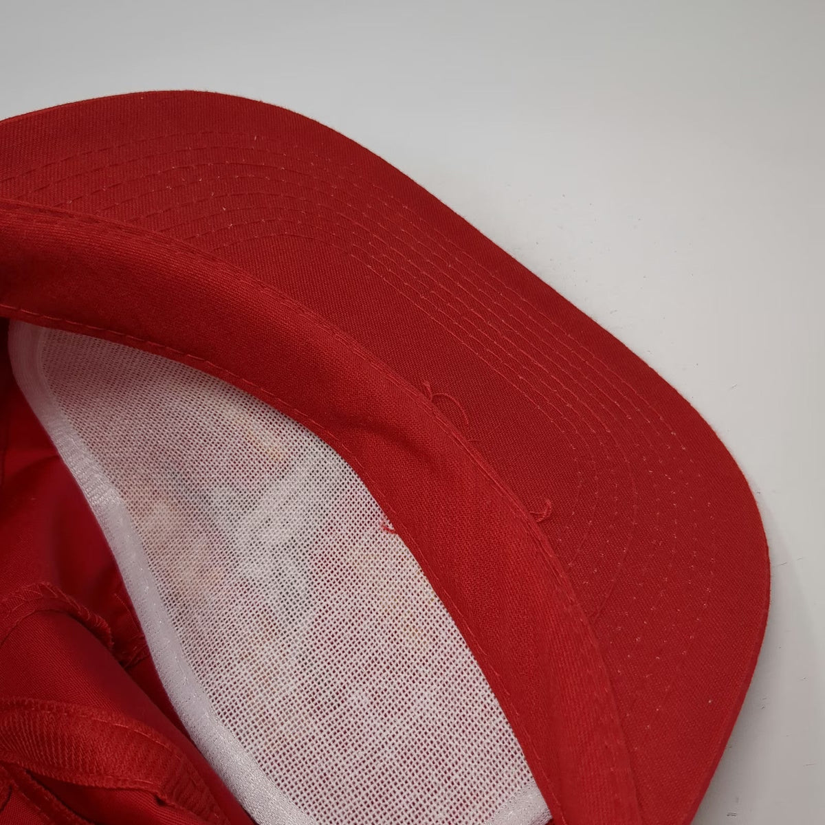 Head To Toe 5 Panel Red One Size Western Seeds Longhorn Rope Brim Utah Idaho Hat