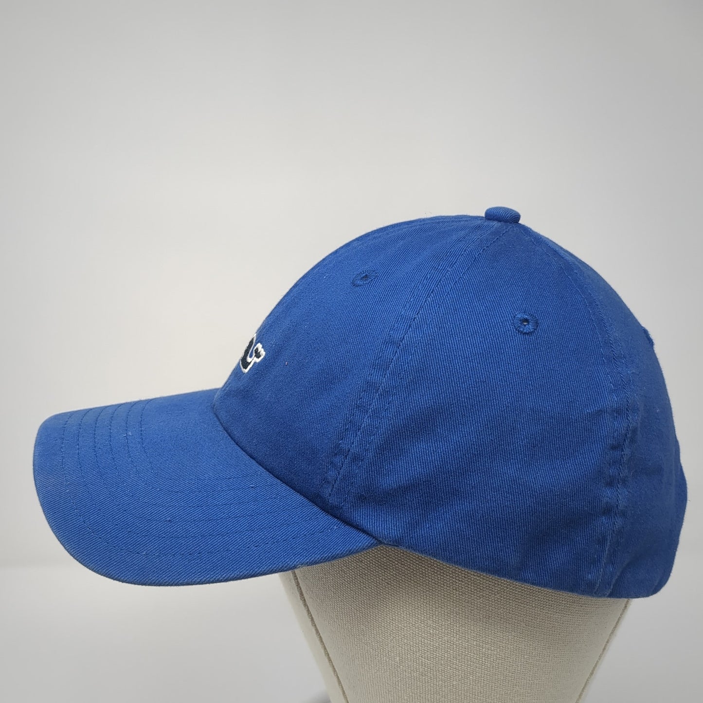 Vineyard Vines Whale Logo Slideback Hat Blue One Size Solid Adjustable