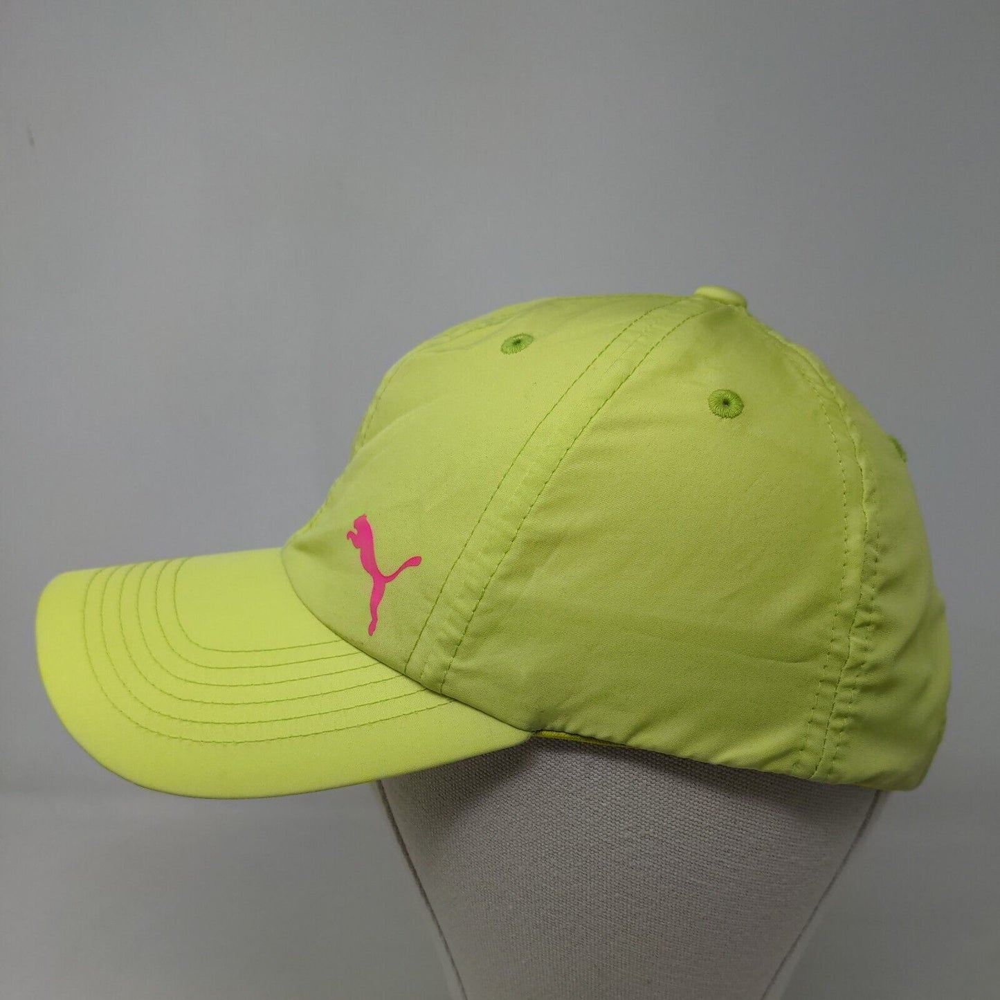 Puma Men's Slideback Hat Green Size OS Graphic Logo 100% Polyester