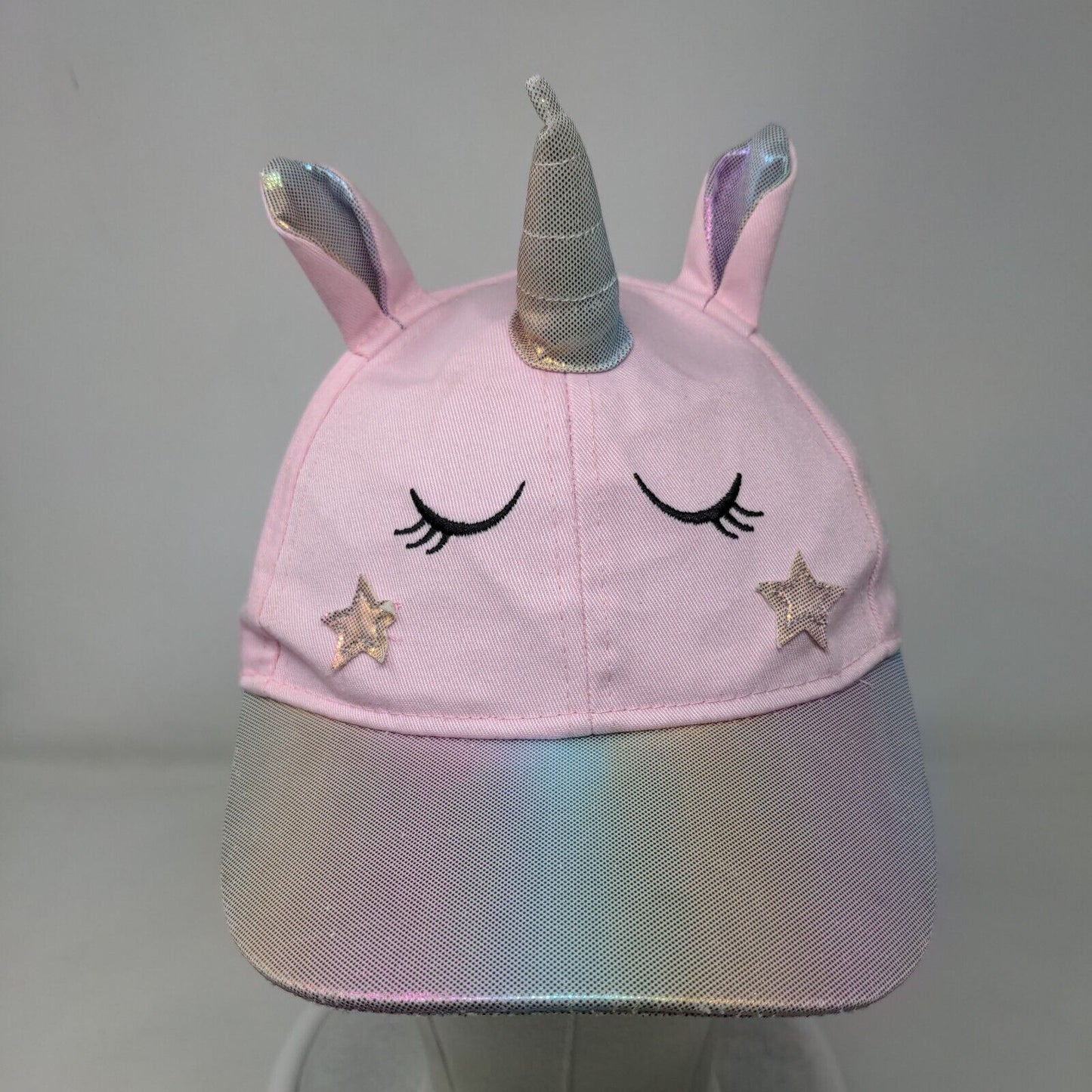 Unicorn Strapback Hat Pink One Size Adjustable 6 Panel Wonder Nation