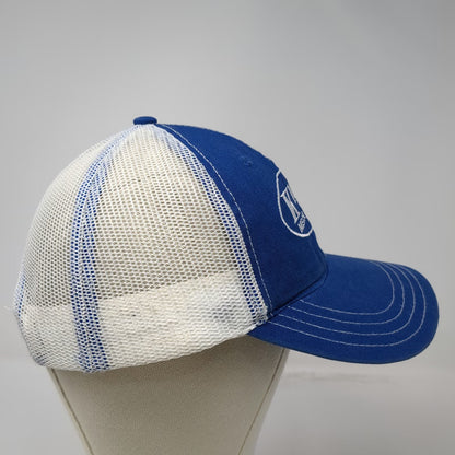 Richardson King Mechanical Trucker Hat Blue One Size Snapback Mesh Back Cap