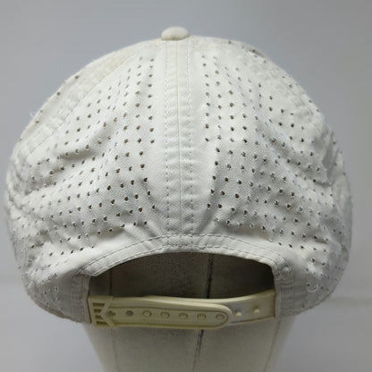 Melin Trenches Hydro Trucker Hat Gray One Size Snapback Mesh Flat Brim Logo