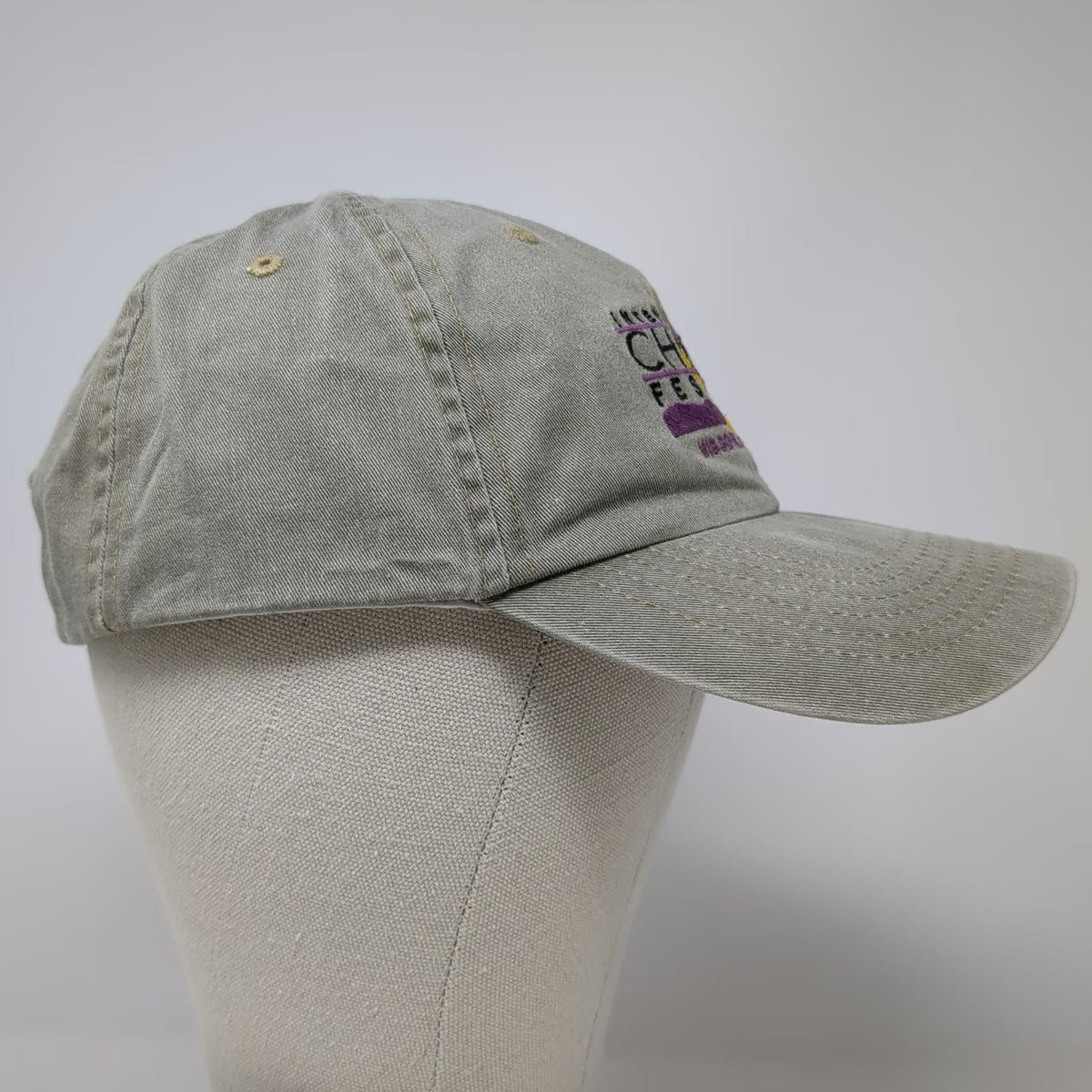 Fahrenheit International Choral Festival Montana Beige One Size Baseball Cap Hat