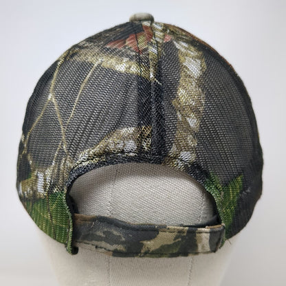 Outdoor Cap Baseball Cap Green OSFM Camo Mesh Anchor Engineering Strapback Hat