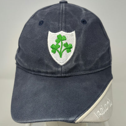 Dolmen Clothing Baseball Cap Blue White Green One Size Ireland Shamrocks Hat