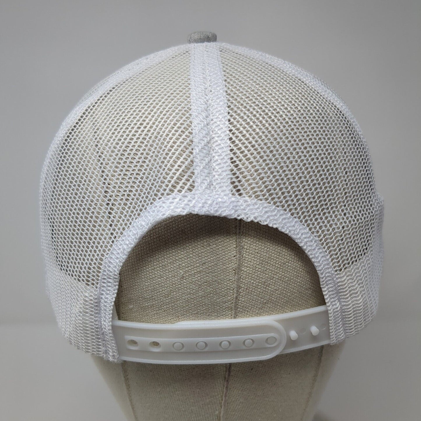 B012 Servant Leadership Snapback Trucker Hat Gray One Size Mesh Back