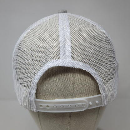 B012 Servant Leadership Snapback Trucker Hat Gray One Size Mesh Back