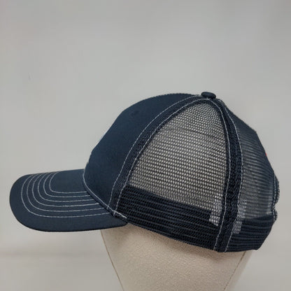 Pepsi Snapback Trucker Hat Blue OSFM Embroidered Mesh Back G&G Outfitters