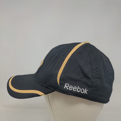 Reebok Men's Fitted Hat Black L-XL Embroidered New Orleans Saints Logo