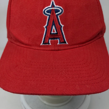 Los Angeles Angels MLB Strapback Hat Redd OSFM Embroidered Logo