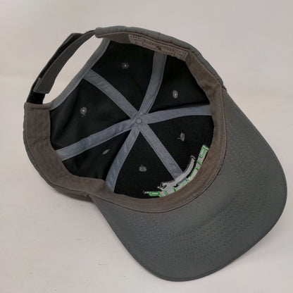 Pickup Strapback Hat Gray One Size Adjustable Embroidered 6 Panel