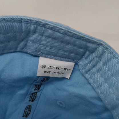 Palm Tree Strapback Hat Blue OSFM Embroidered 6 Panel Ron Jon Surf Shop