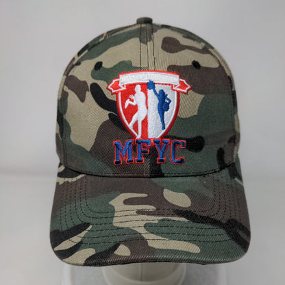 MFYC Snapback Hat Camouflage One Size Embroidered Vent Holes
