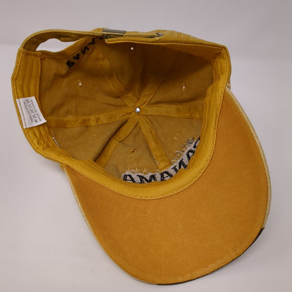 Tread Panama Original Slideback Hat Tan One Size Adjustable Embroidered Cotton