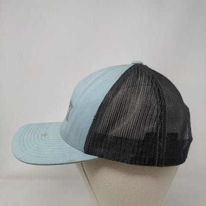 Country Cred Snapback Mesh Back Trucker Hat Multi One Size Colorblock