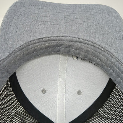 Richardson Trucker Hat Gray Black One Size Laird Manufacturing American Flag