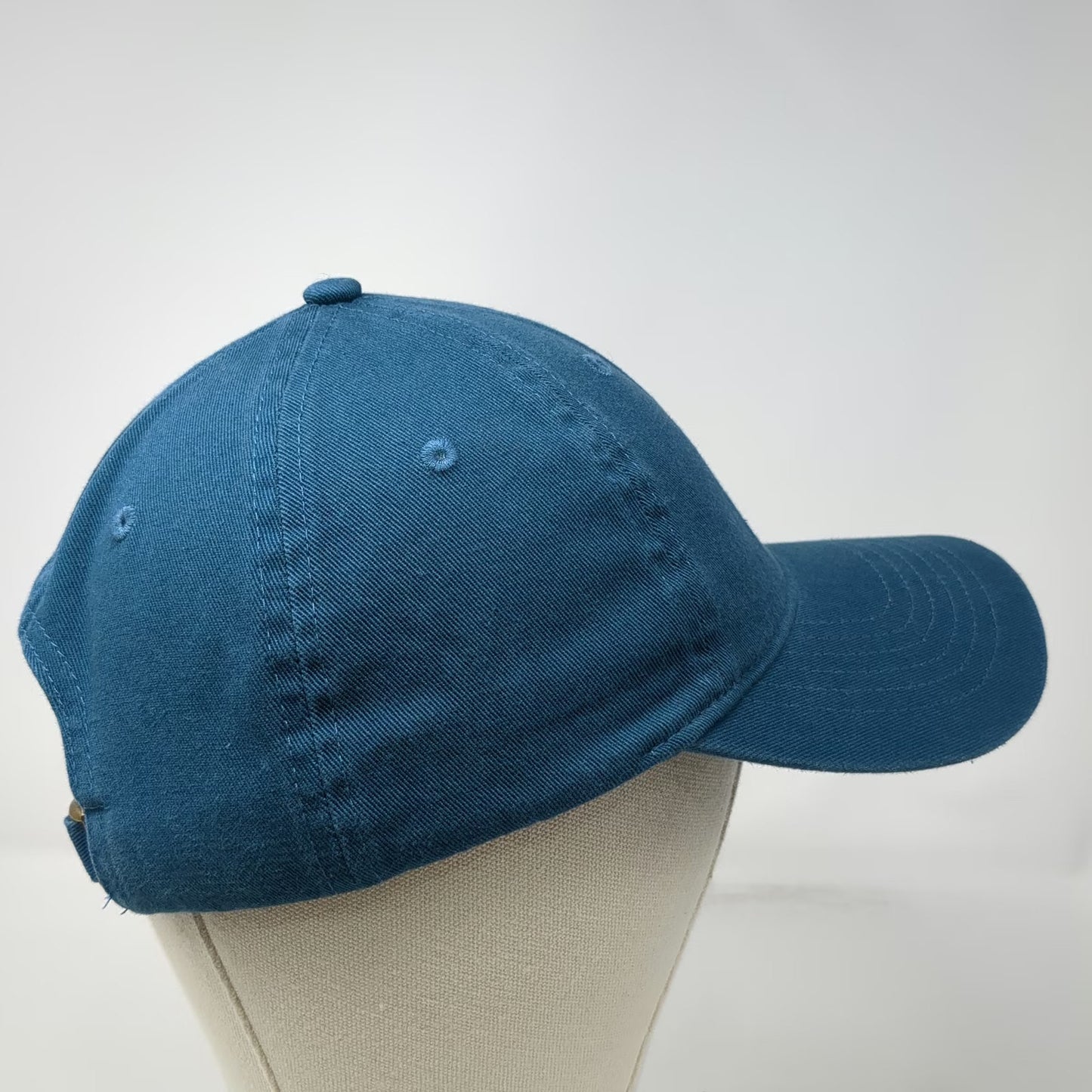 Peet's Coffee Baseball Cap Blue One Size Adjustable Cotton Slideback Hat Mug