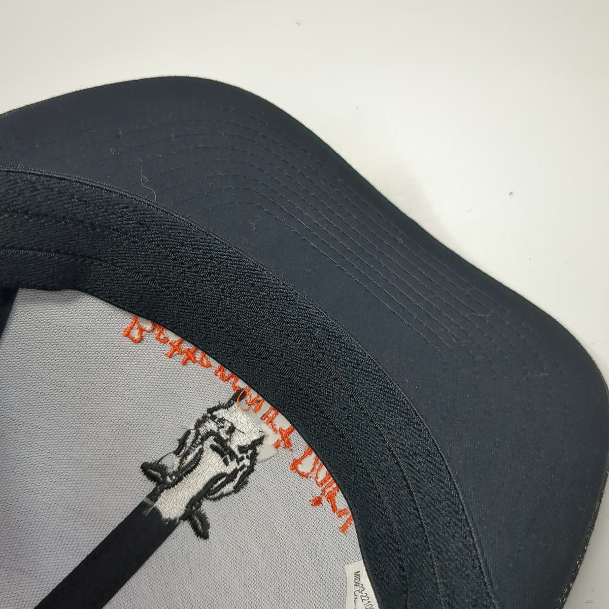Pacific Headwear Baseball Cap Black XL Bettencourt Dairy Mesh Flex Fit Hat