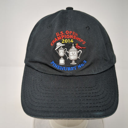 US Open Championship 2014 Pinehurst No. 2 USGA Member Slideback Hat Black OS