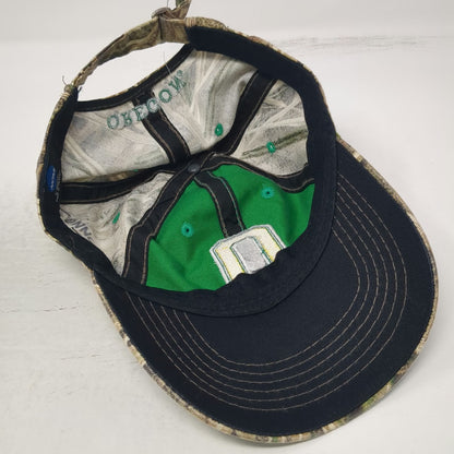 Oregon Ducks NCAA Signatures Cap Green Brown Camo One Size Slideback Logo Hat