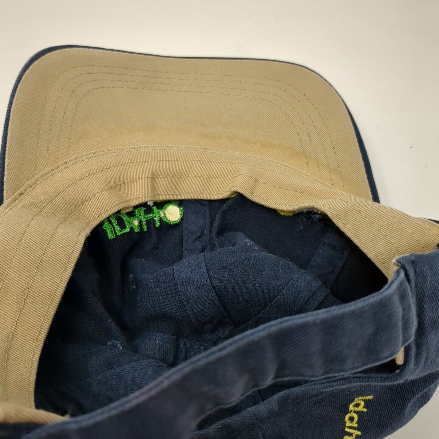Idaho Outdoors Slideback Hat Blue OSFA Adjustable Embroidered Port Authority