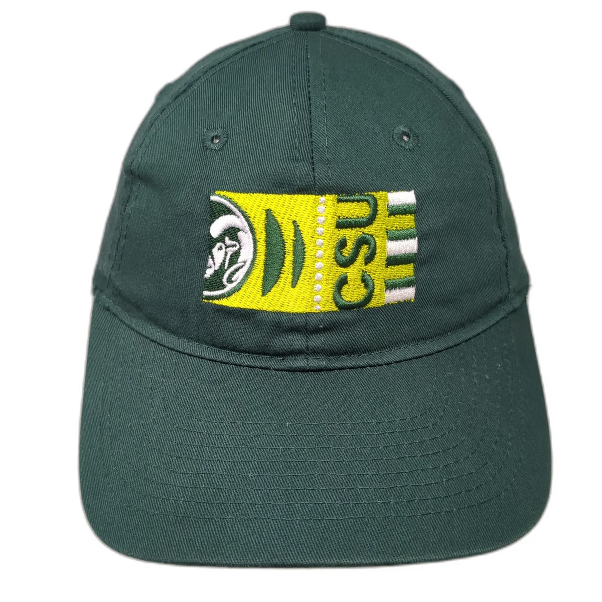 Colorado State University Rams NCAA Port Company Cap Hat Green OS Strapback