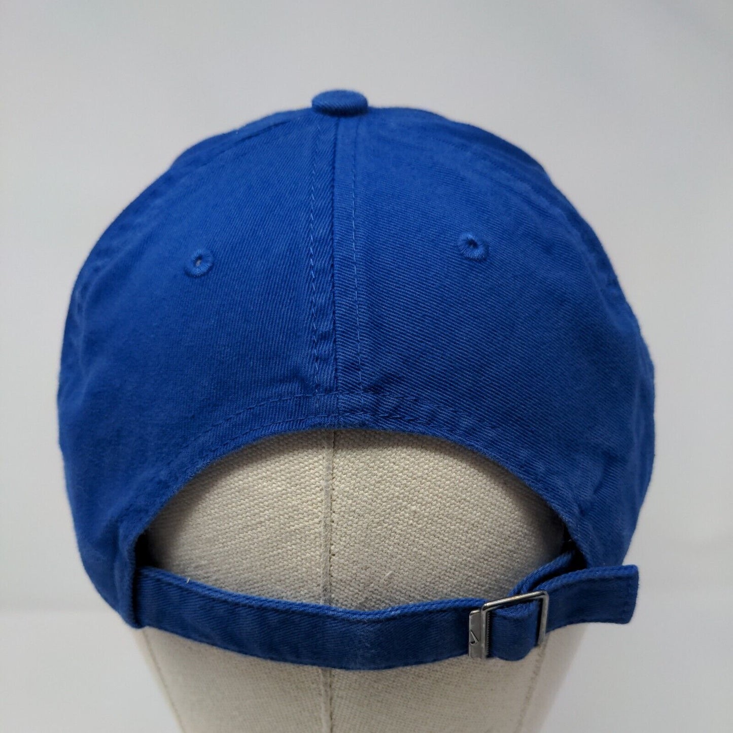 Nike Swoosh Slideback Hat Blue OSFM Heritage86 Embroidered Adjustable