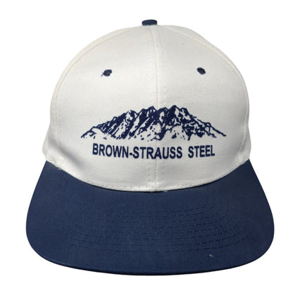 Brown-Strauss Steel Snapback Hat Multicolor OS Adjustable Embroidered Nissin