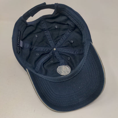 Sentry Insurance Strapback Hat Blue OS Adjustable Embroidered Port & Company