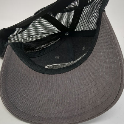 Otto Trucker Hat Gray One Size Creekstone Farms Beef Barn Patch Snapback Mesh