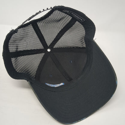 RS Industrial Snapback Trucker Hat Multicolor One Size Mesh Back Camo