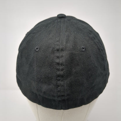 Kenny's Rod Shop Fitted Hat Black L-XL Embroidered 6 Panel Otto Flex