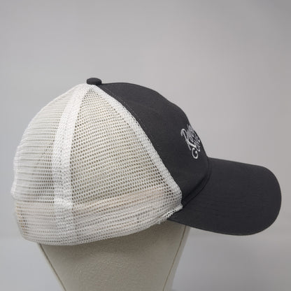 Revolution Gone Wild Snapback Trucker Hat Gray One Size Mesh Back