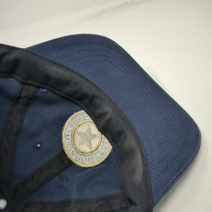 Baseball Cap Blue One Size Fox Nation Patriot Star Slideback USA Made Logo Hat