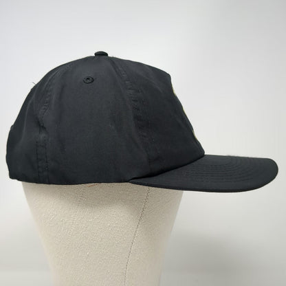 Mako Brand 5 Panel Black Hat One Size Shark Logo Keep Paddling Snapback