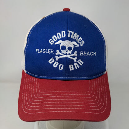 Good Times Dog Bar Flagler Beach Snapback Trucker Hat Multi OS Port Authority