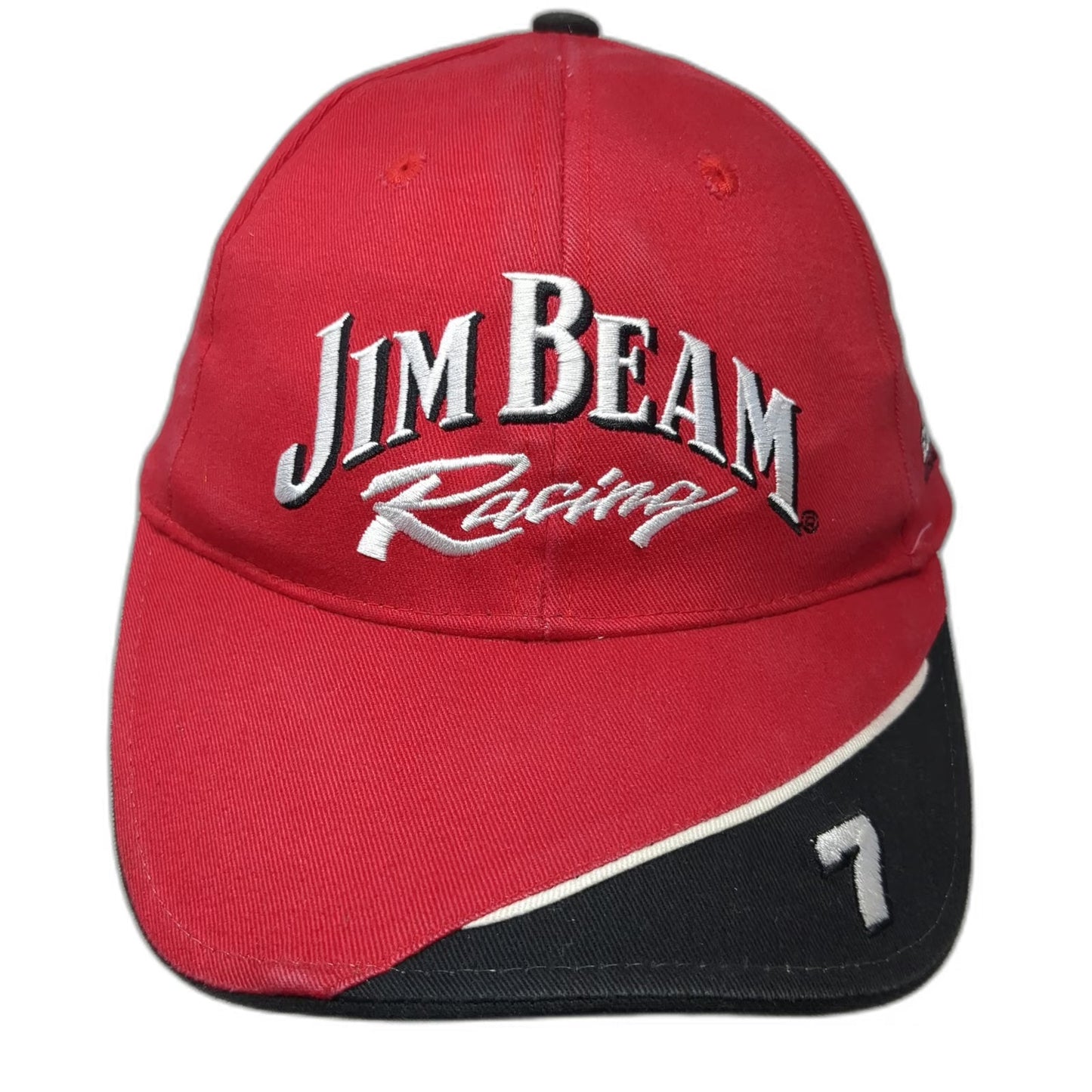 Stylemaster Baseball Cap Red OSFM Jim Beam Racing Robby Gordon Motorsports Hat
