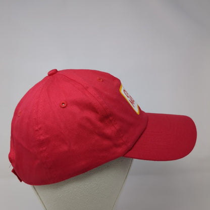 Oscar Mayer Strapback Hat Red OSFM Adjustable Vent Holes Hit Wear