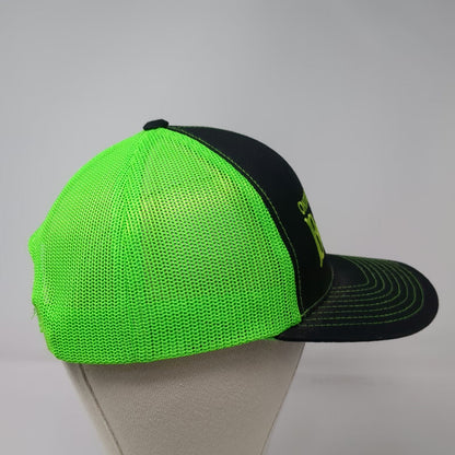 Pacific Headwear Trucker Hat Black Green One Size Mesh Snapback Building Center