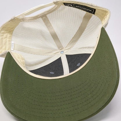 Richardson Trucker Hat Gray Green L Koenig Distillery Mesh Back Snapback