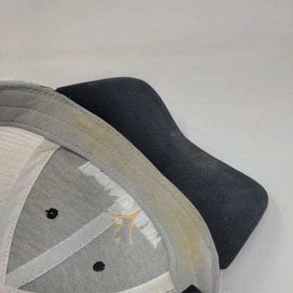 Island View Casino Resort Snapback Mesh Back Trucker Hat Black OSFM Dome