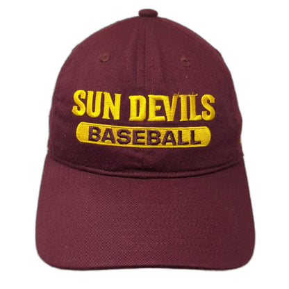 Arizona State Sun Devils NCAA adidas Red Yellow One Size Hat Adjustable Strap