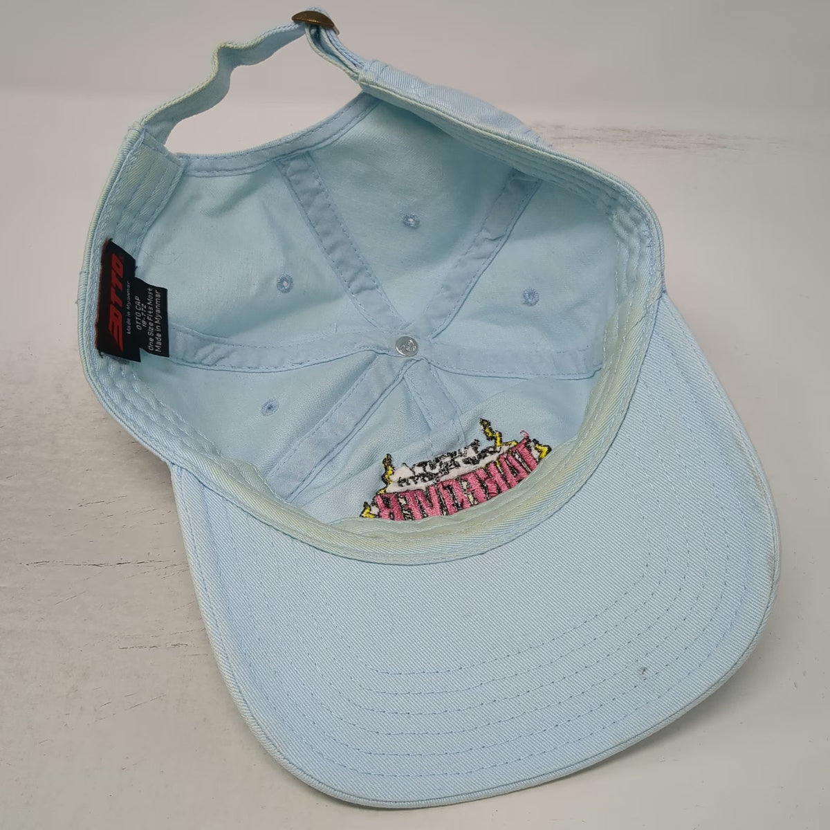 OTTO Baseball Cap Blue One Size Twenty One Pilots Takeover Tour Slideback Hat