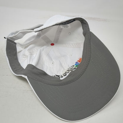 Imperial NBC Sports Logo Hat Baseball Cap White OS Recycled Polyester Strapback