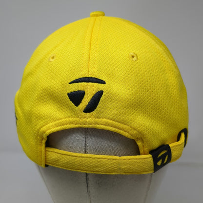 TaylorMade Baseball Cap Yellow One Size Performance Golf RBZ Lethal R Logo Hat