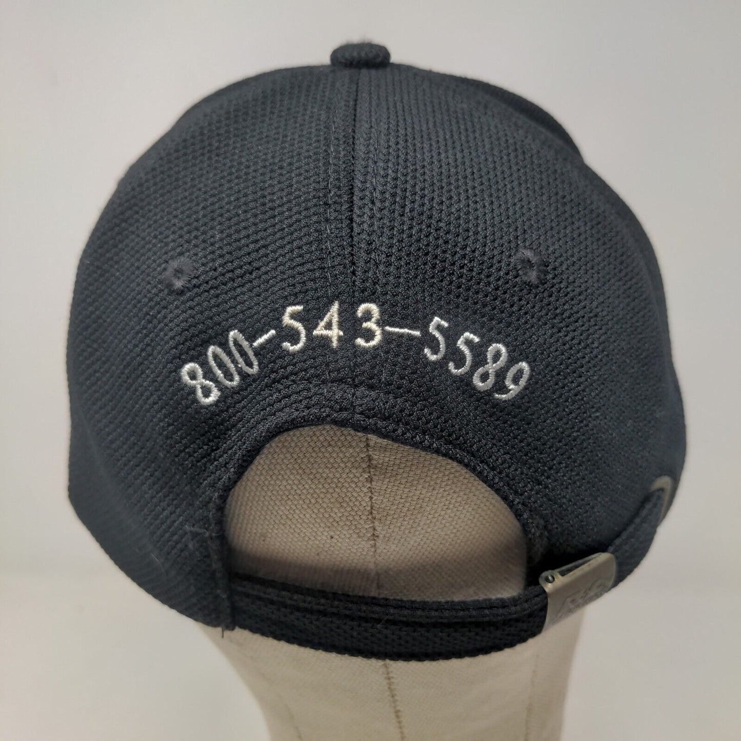 R+L Carriers Men's New Orleans Bowl Slideback Hat Black OSFM Embroidered Logo