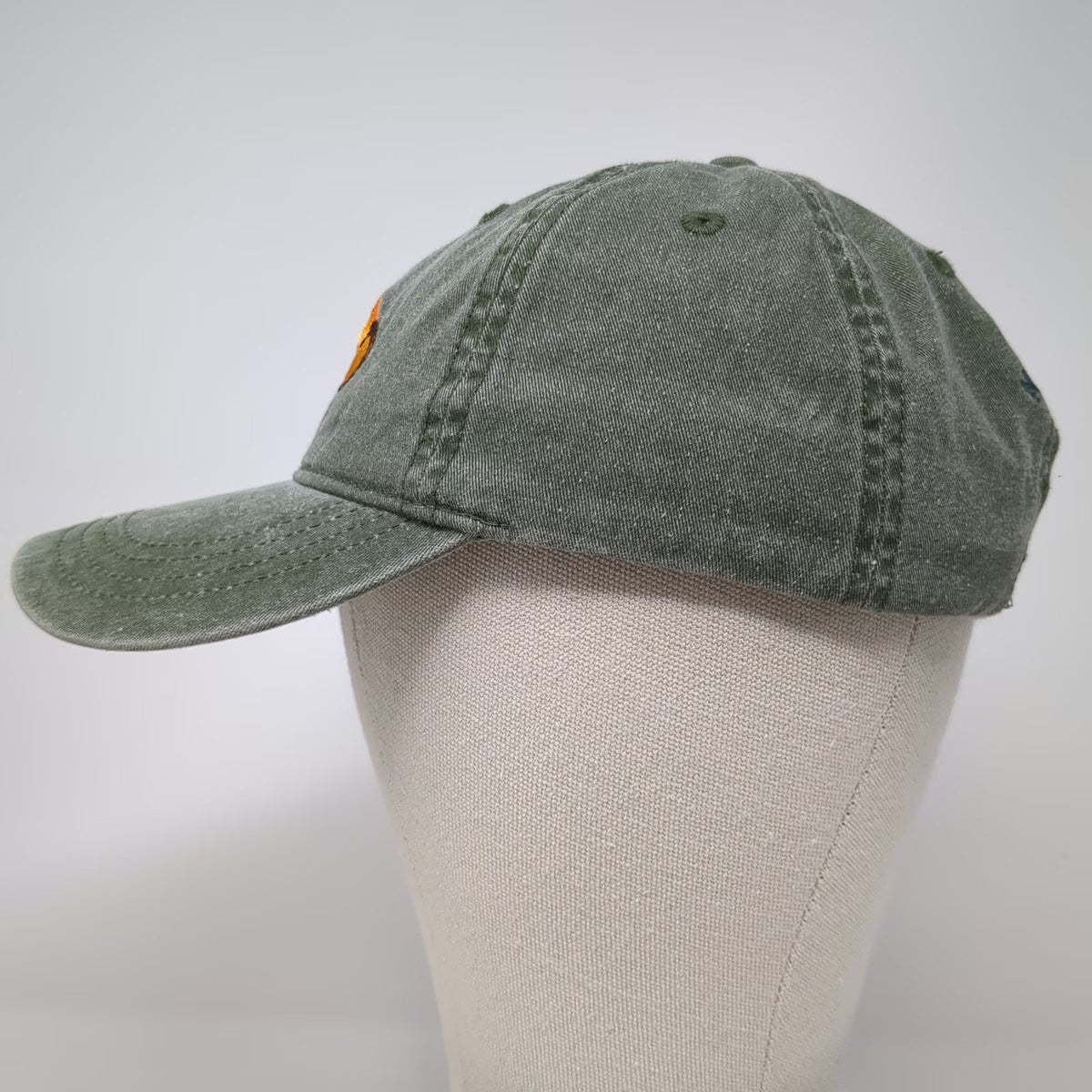 Eco Baseball Cap Green One Size Fox Lewis & Clark National Historic Trail Hat