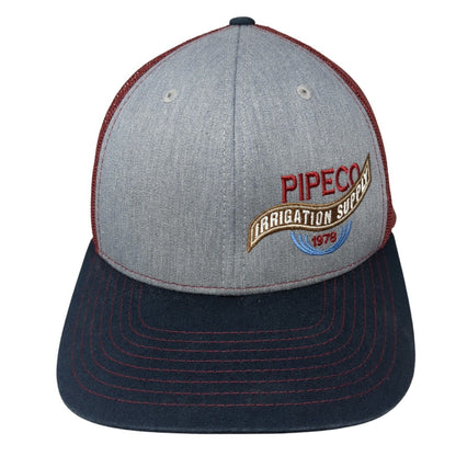 Pipeco Irrigation Supply 1978 Snapback Trucker Hat Multicolor OS Mesh Richardson