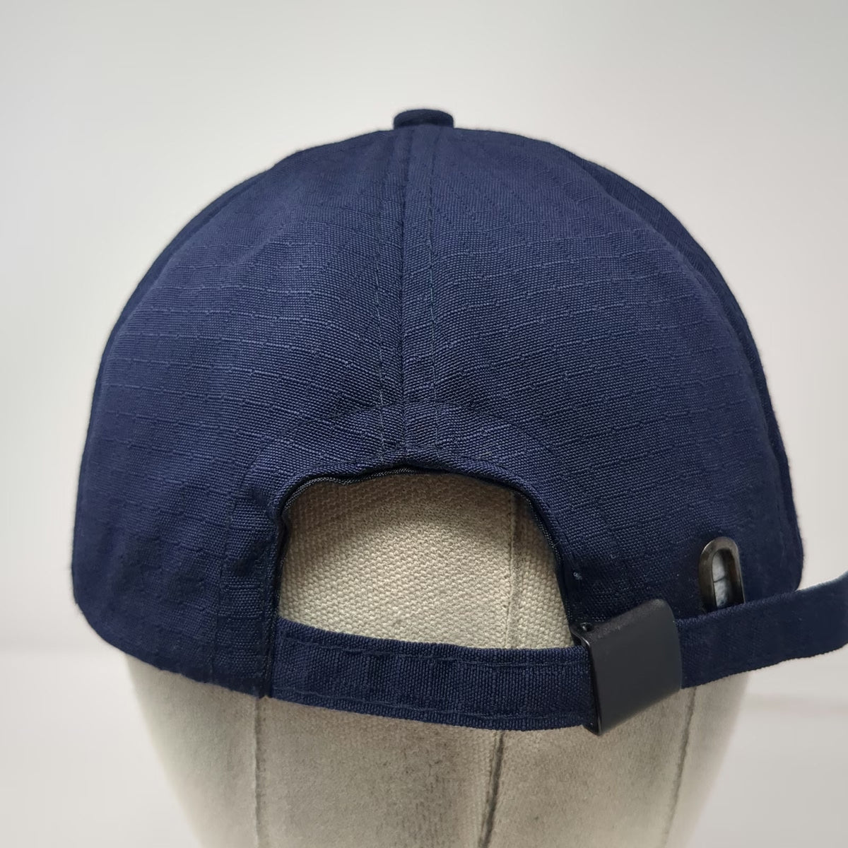 Blue One Size Baseball Cap Bomberos Scalloped Brim Slideback Firefighter Hat