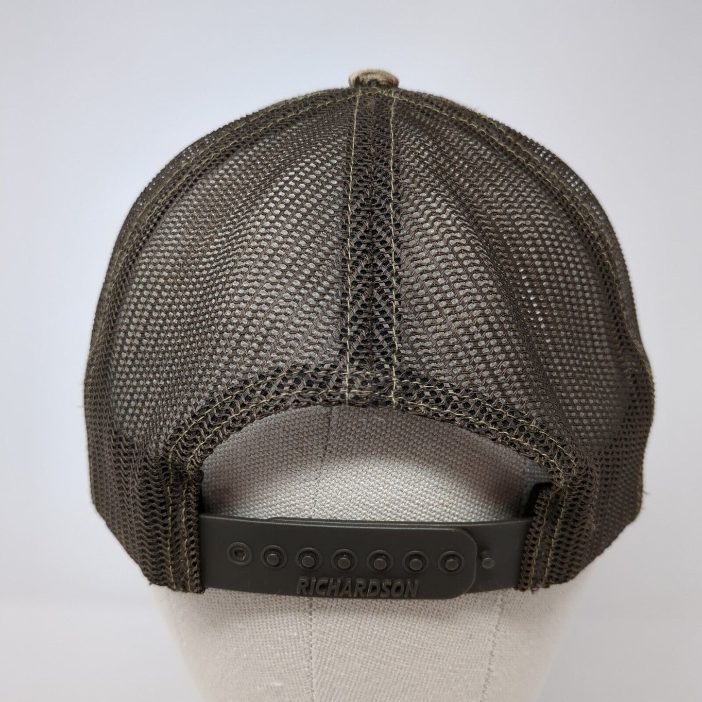 Wood Warrior Logging LLC Trucker Hat Multicolor OS Adjustable Camo Richardson